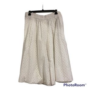 A White Cotton Skirt